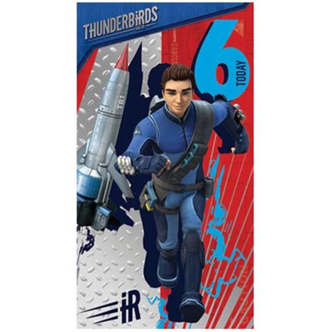 6th Birthday Thunderbirds Birthday Card £2.10